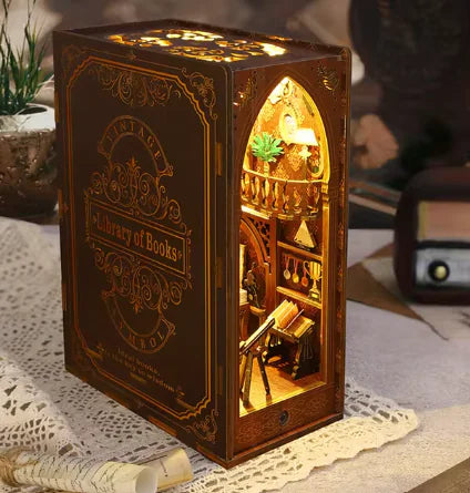 Wooden Diagon Alley Book Nook Kit